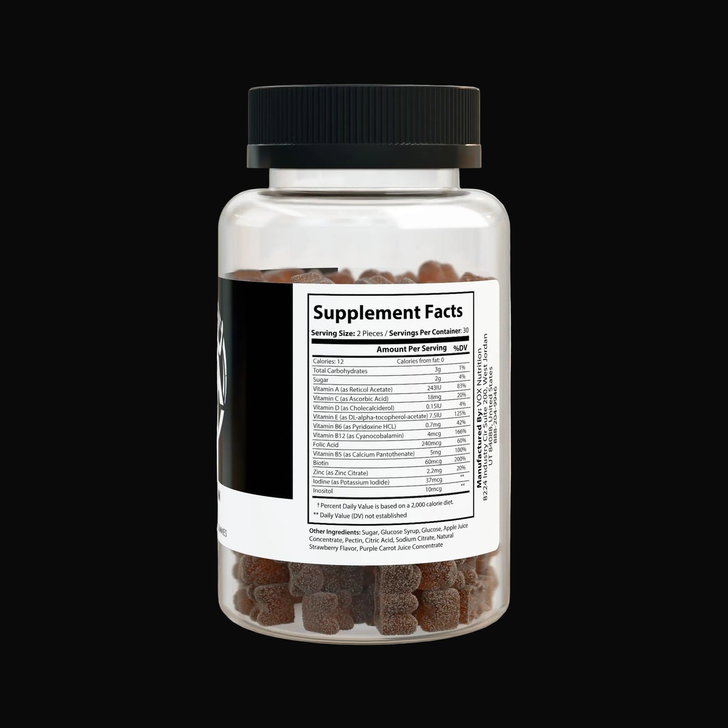 Source Athletes Multivitamin Gummies for Adults (60 Gummies)