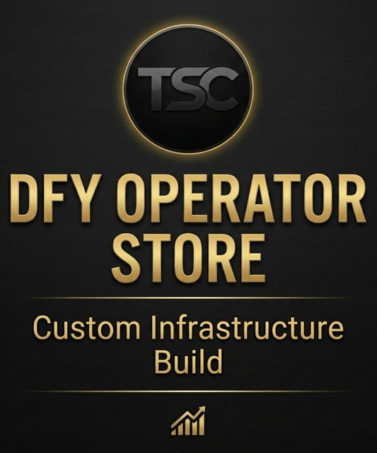 DFY Operator Store: Custom Infrastructure Build